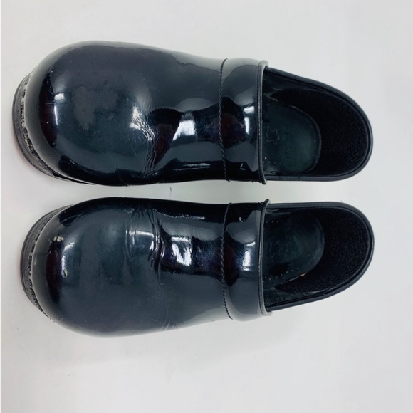 Dansko Patent Leather Clogs - Picture 3 of 10